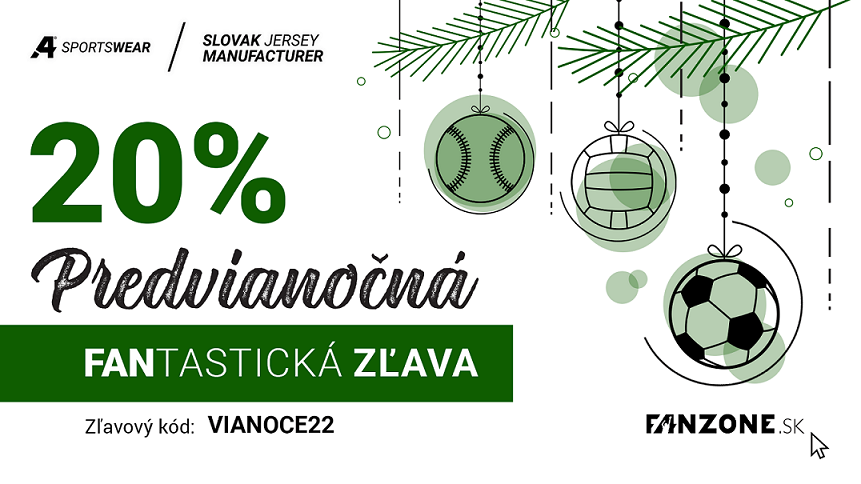 Read more about the article FANZONE: Predvianočná zľava 20%