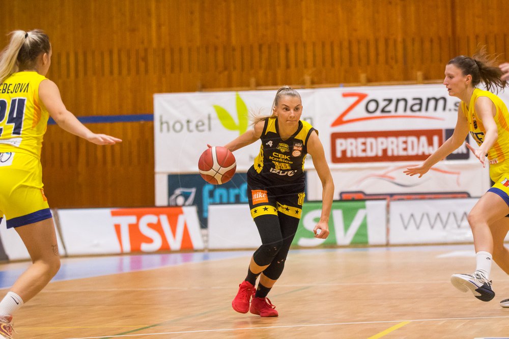 Read more about the article Denník Šport 17.01.2024 – Lucia Kašperanová z CBK Košice je pozoruhodná, ale skromná postava Niké extraligy žien.