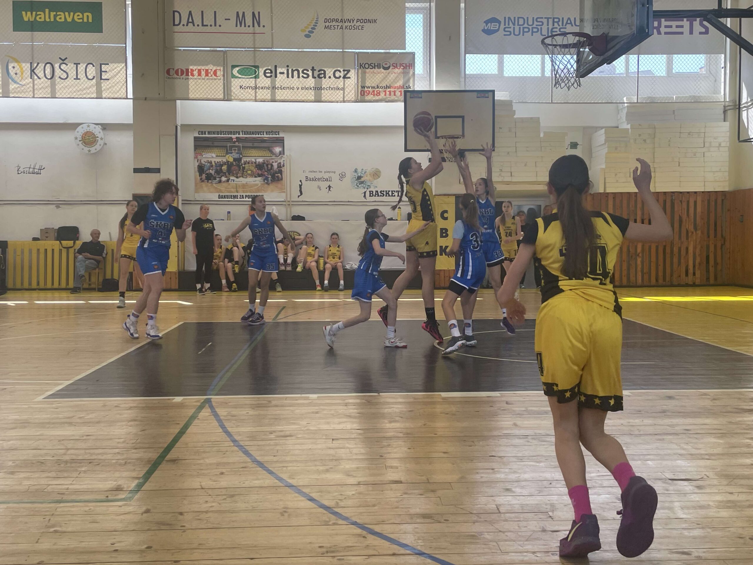 You are currently viewing MLADŠIE ŽIAČKY U13: Záver základnej časti súťaže už ako príprava na šampionát