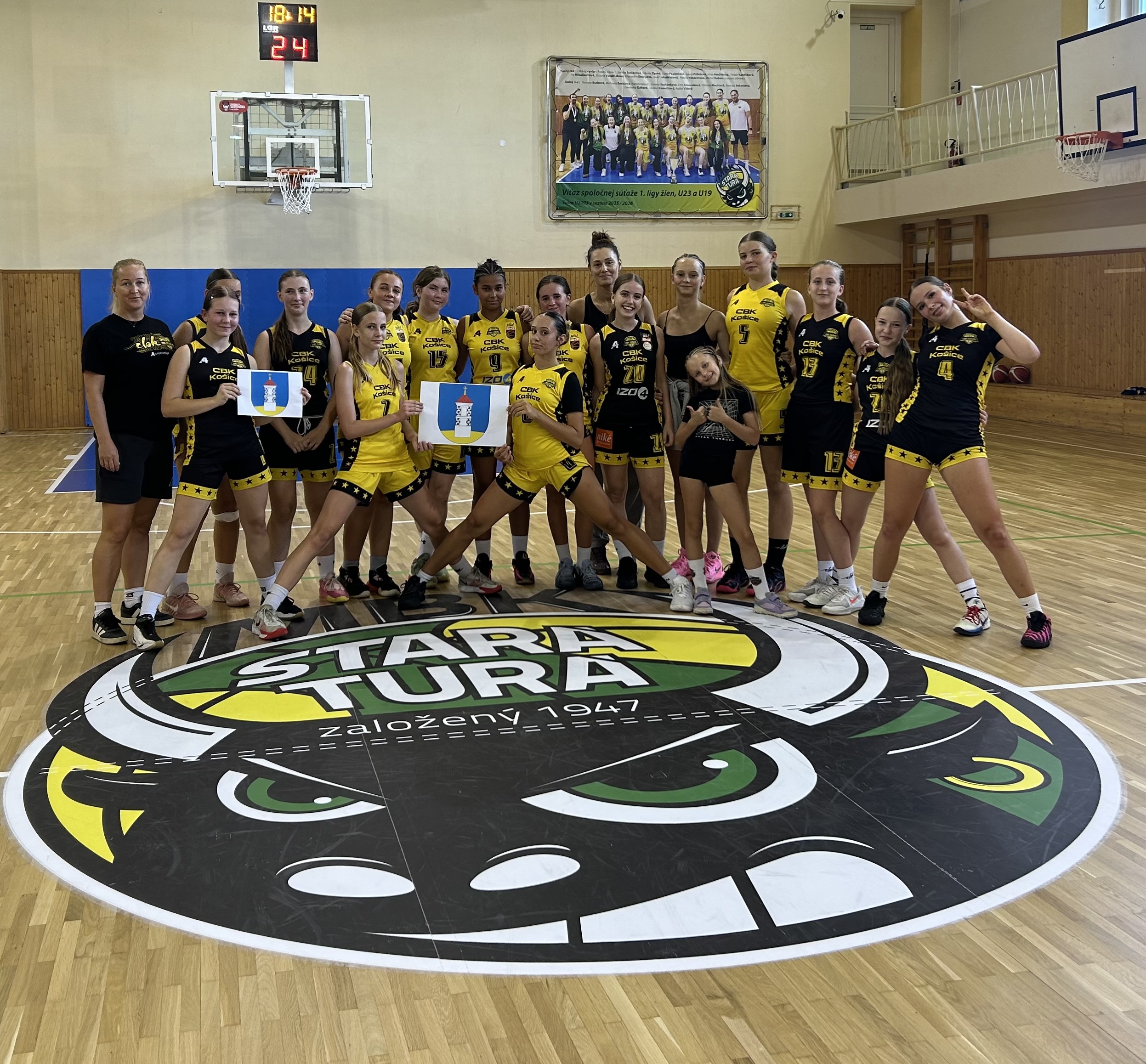 You are currently viewing U14 a U15: Dievčatá CBK na turnaji v Starej Turej: prvá zápasová skúška